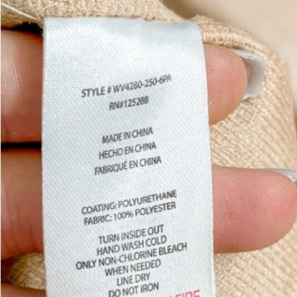 Jason Wu Beige Vegan Leather Skinny Pants - Picture 9 of 9